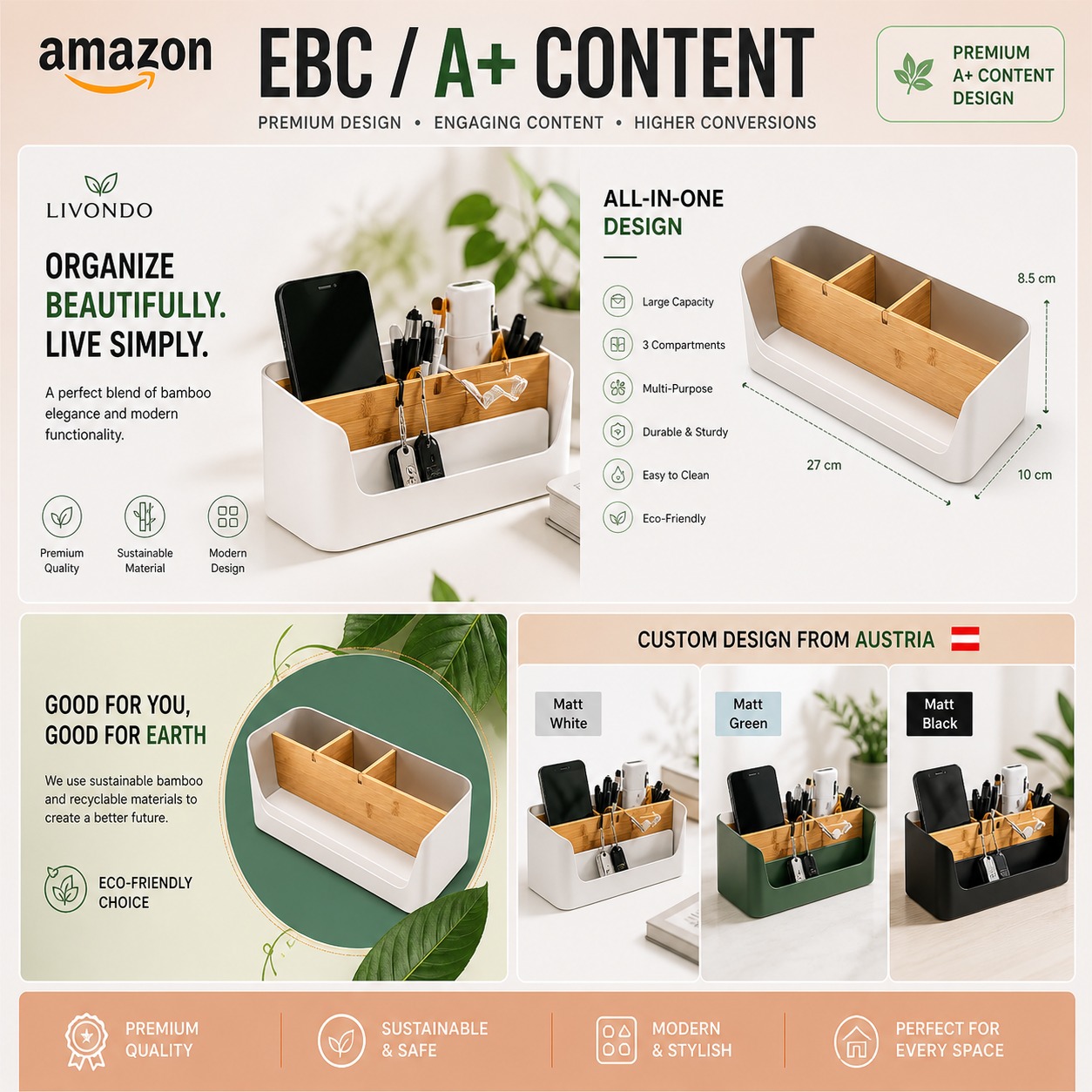 Livondo – EBC A+ Content Design