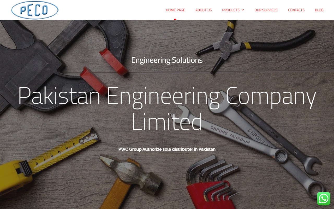 PumpWell Co. website screenshot